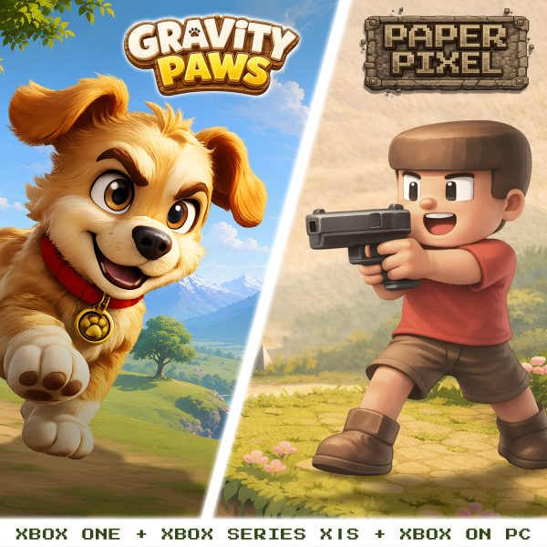 Gravity Paws + Paper Pixel (Bundle)