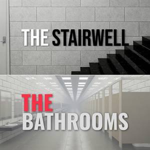 The Stairwell + THE BATHROOMS