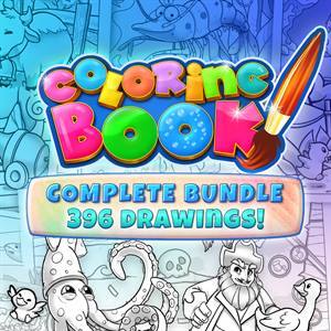 Coloring Book: Complete Bundle — 396 drawings