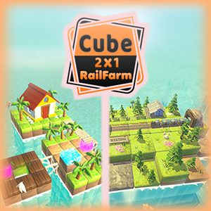 Cube 2×1 RailFarm