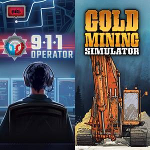 Набор симуляторов: Gold Mining Simulator и 911 Operator