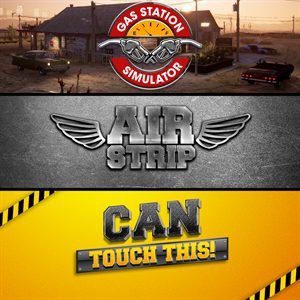 пакет игры: Gas Station Simulator, Airstrip DLC и Can Touch This DLC