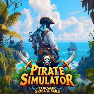 Pirate Simulator — Corsair Skull & Sails