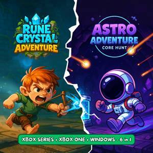Rune Crystal & Astro Adventure (PACK — 6 IN 1)